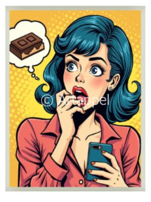 Chocolade asjeblieft? 60 x 80