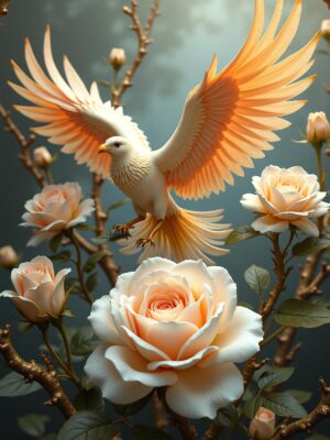 Rising Phoenix 90 X 115