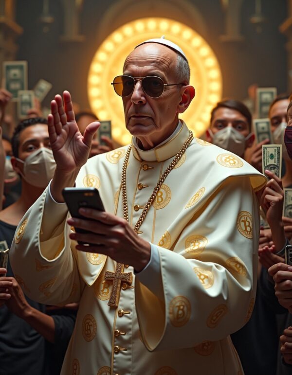 Bitcoin Pope 95 x 120