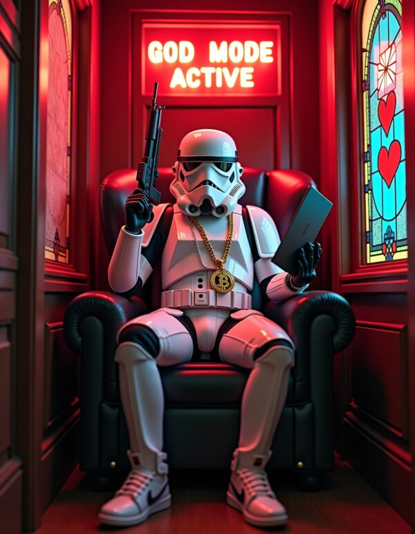God Mode Active 95 x 120