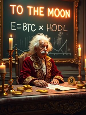 Crypto Einstein 95 x 120