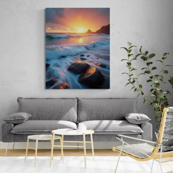 Ibiza beach 95 x 120 - Afbeelding 2