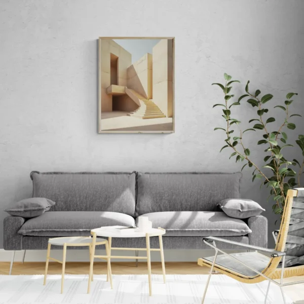 Sandstørm 60 x 80 - Afbeelding 2