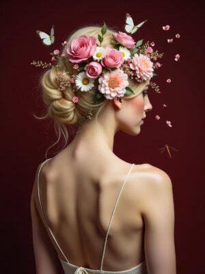 Kroon van bloemen