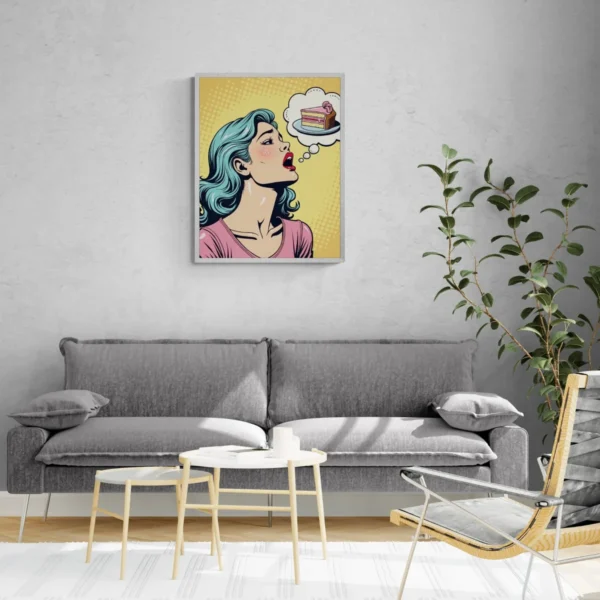 Taart nu! 60 x 80 - Afbeelding 2